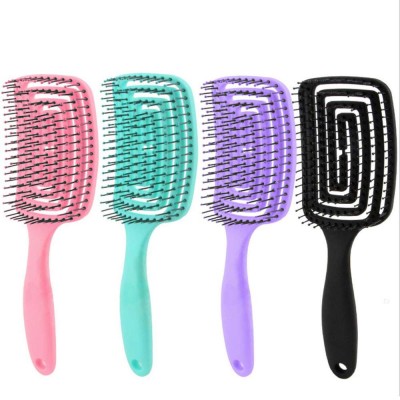 paddle detangler hair brush professional detangling custom quick dry hair brush