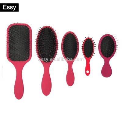 plastic original paddle mini detangler hair brush for wet and dry hair