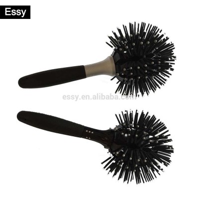 hair salon equipment detangler detangling round ball rotating comb hair brush professional