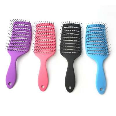 new products wholesale detangling vent curved custom professional extension hair brush