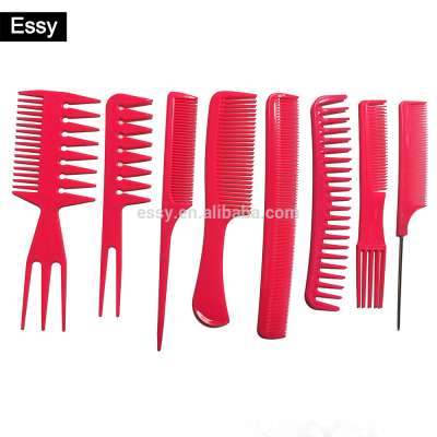 plastic comb set hair comb