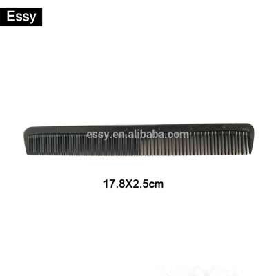 Salon use hair products plastic comb black pocket comb